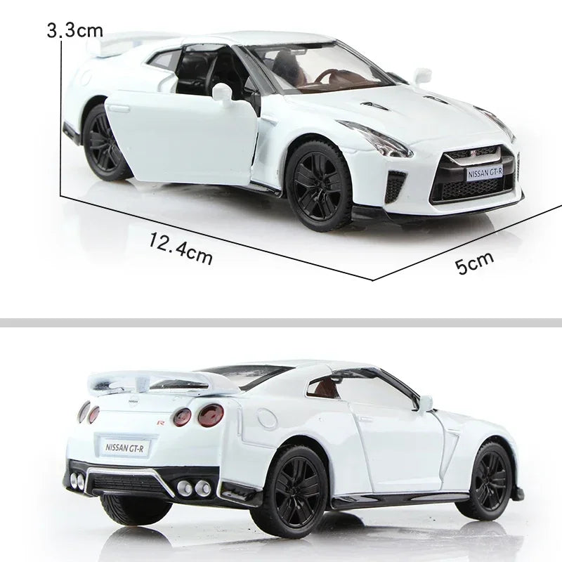 ELMAS 1:36 Nissan GTR R35 Diecast Alloy Model Gifts - Al Masam Stationery LLC