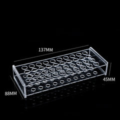 ELMAS Clear 24 Slots Makeup Display Stand Organizer - Al Masam Stationery LLC