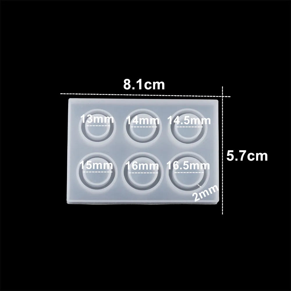 ELMAS DIY Cat Ear Epoxy Resin Ring Mold for Handmade Jewelry - Al Masam Stationery LLC