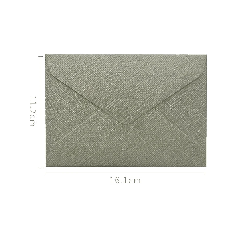 ELMAS 10pcs Window Envelopes for DIY Gift Packaging - Al Masam Stationery LLC