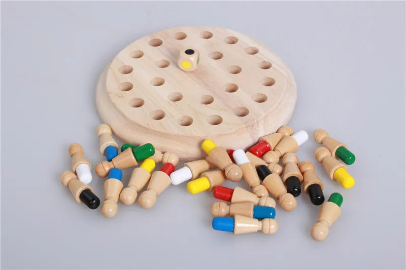 ELMAS Kids Color Cognitive Chess Game Fun Block Toy - Al Masam Stationery LLC