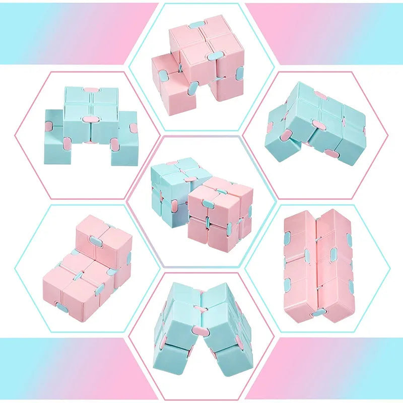 ELMAS Stress Relief Magic Flip Cube for All Ages - Al Masam Stationery LLC