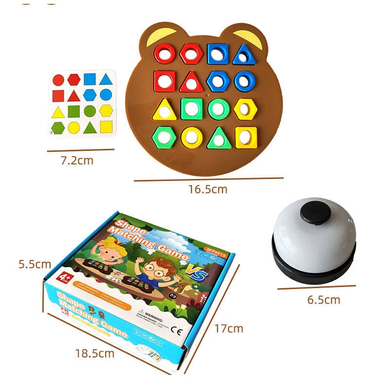 ELMAS: DIY Geometric Shape Puzzle for Kids Learning - Al Masam Stationery LLC