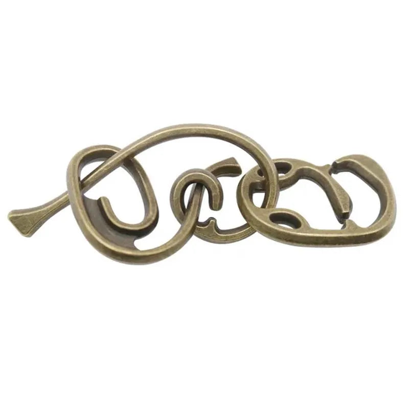 ELMAS Classic IQ Metal Brain Magic Puzzles Game Toys - Al Masam Stationery LLC