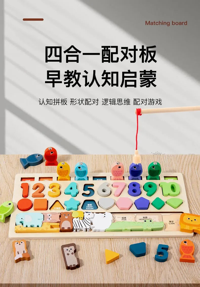 ELMAS: Montessori Educational Busy Board for Kids - Al Masam Stationery LLC