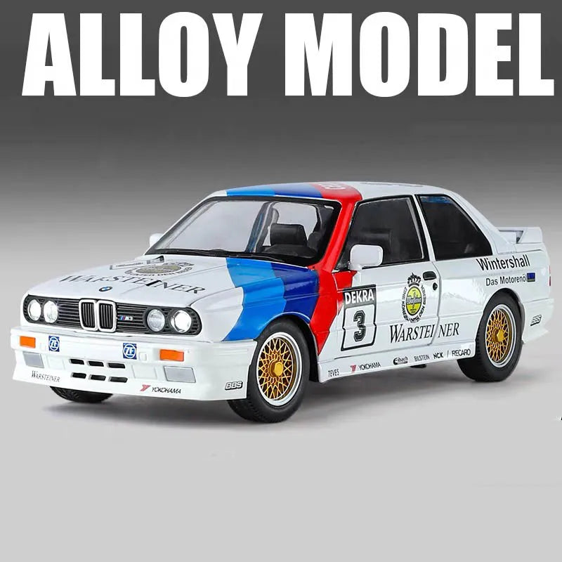 ELMAS 1:24 BMW M3 E30 IM Alloy Diecast Car Model Gift - Al Masam Stationery LLC
