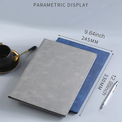 ELMAS A4 Executive Leather Padfolio Organizer Folder