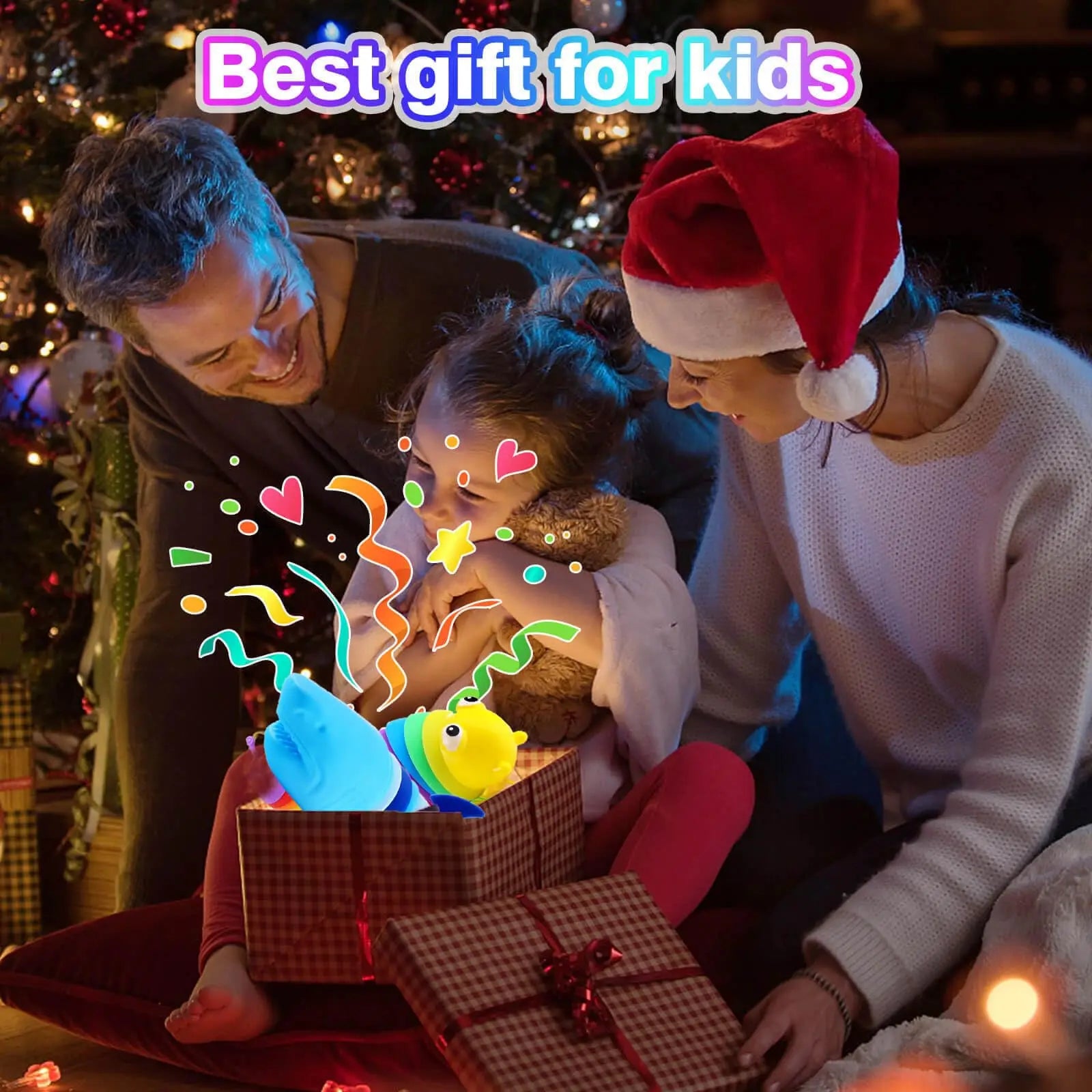 ELMAS Cevioce Fidget Slug Toy 2-Piece Set for Stress Relief - Al Masam Stationery LLC