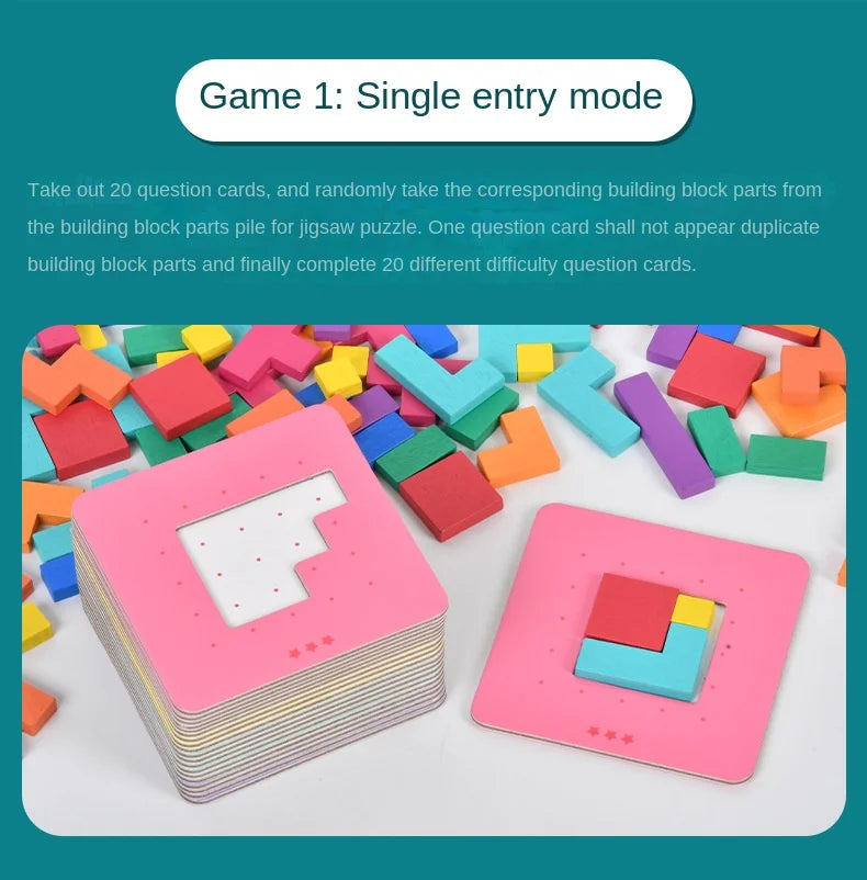 ELMAS Montessori Puzzle Battle Game for Kids Gift - Al Masam Stationery LLC