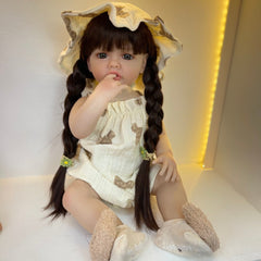 ELMAS 22" Realistic Reborn Silicone Baby Doll - Perfect Gift - Al Masam Stationery LLC