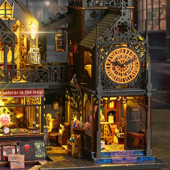 ELMAS Creative LED Dollhouse Kit - 3D Puzzle Adventure