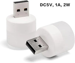 ELMAS Mini USB Night Light Warm White Eye Protection Bulb - Al Masam Stationery LLC