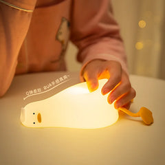 ELMAS Adorable Duck Night Light - Rechargeable & Safe