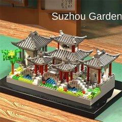 ELMAS Suzhou Garden Micro Block Puzzle Toy for Kids