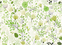 ELMAS Customized Wallpaper Mural Watercolor Flowers - Al Masam Stationery LLC