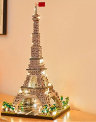 ELMAS Paris Eiffel Tower LED Mini Block Set