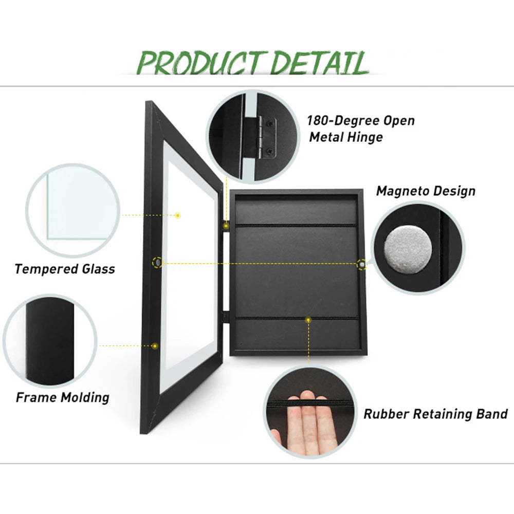 ELMAS Kids Art Frames Magnetic Front Open Changeable Display - Al Masam Stationery LLC