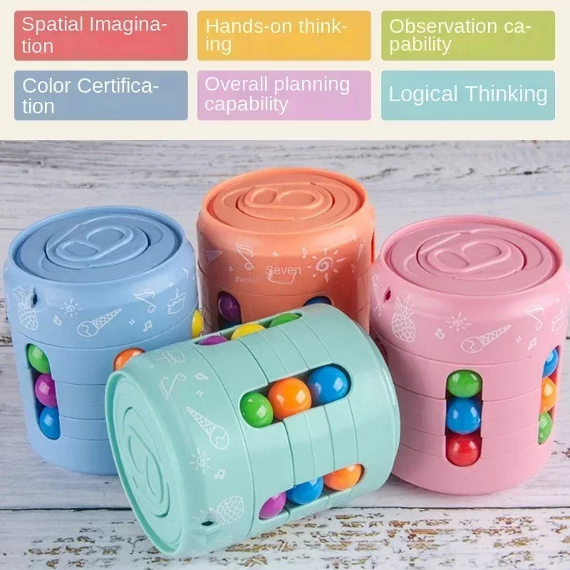 ELMAS Magic Rotating Bean Puzzle Toy for Kids Fun - Al Masam Stationery LLC