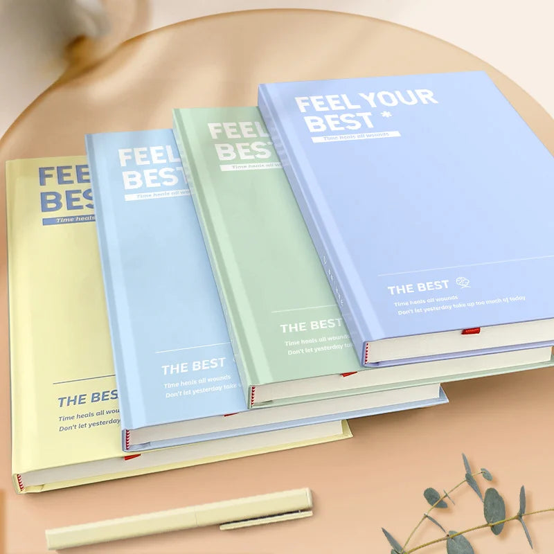 ELMAS A5 Hard Shell Notebook for College Students - Al Masam Stationery LLC