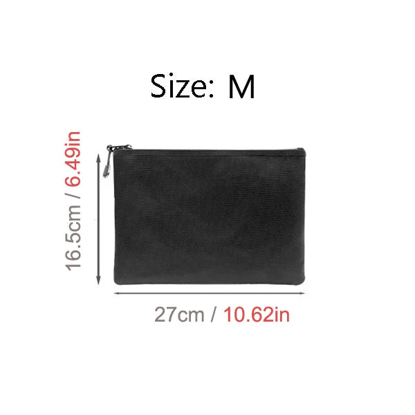 ELMAS Fireproof Waterproof Document Storage Organizer Bag - Al Masam Stationery LLC