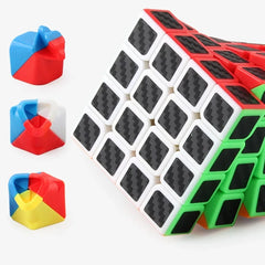 ELMAS Versatile Carbon Fiber Puzzle Cube Set for All Ages - Al Masam Stationery LLC