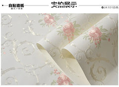 ELMAS Floral Wallpaper Self-Adhesive Warm Girl Room Decor - Al Masam Stationery LLC