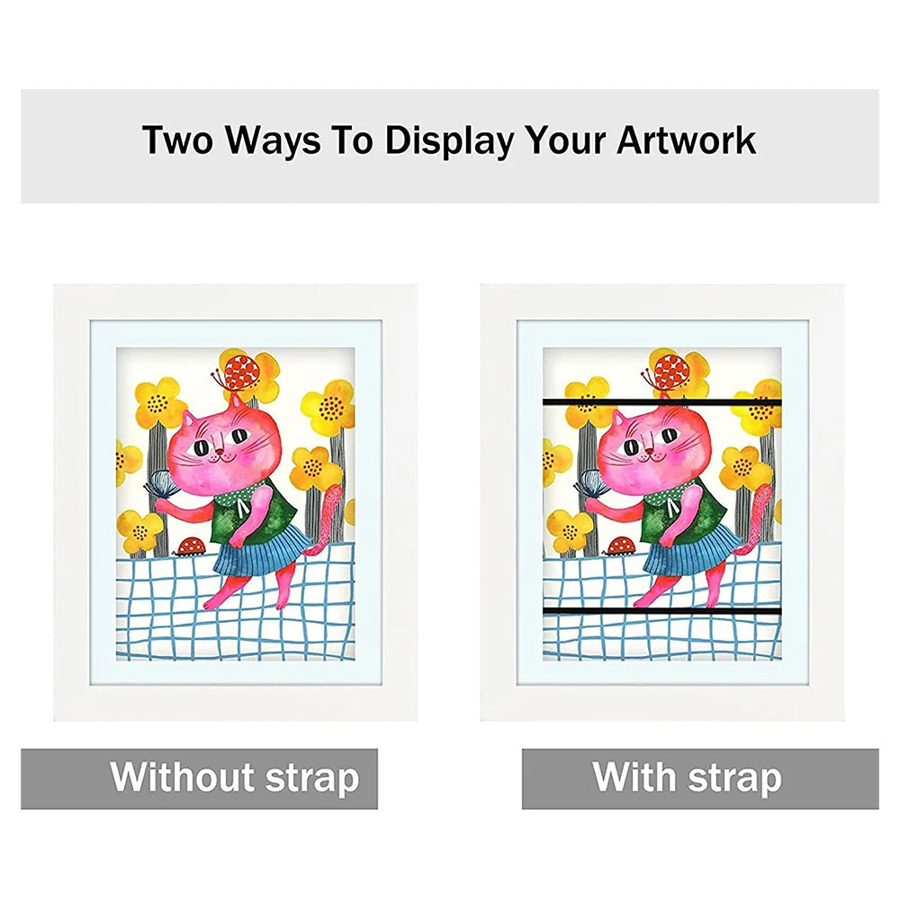 ELMAS Kids Art Frames Magnetic Front Open Changeable Display - Al Masam Stationery LLC