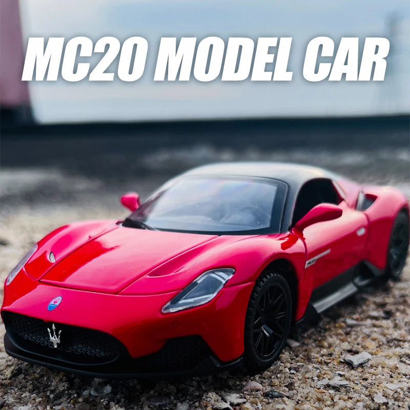 ELMAS 1:32 Maserati MC20 Alloy Sports Car Diecast Toy - Al Masam Stationery LLC