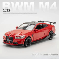 ELMAS 1:32 BMW M4 Supercar Alloy Car Model Toy Gift - Al Masam Stationery LLC