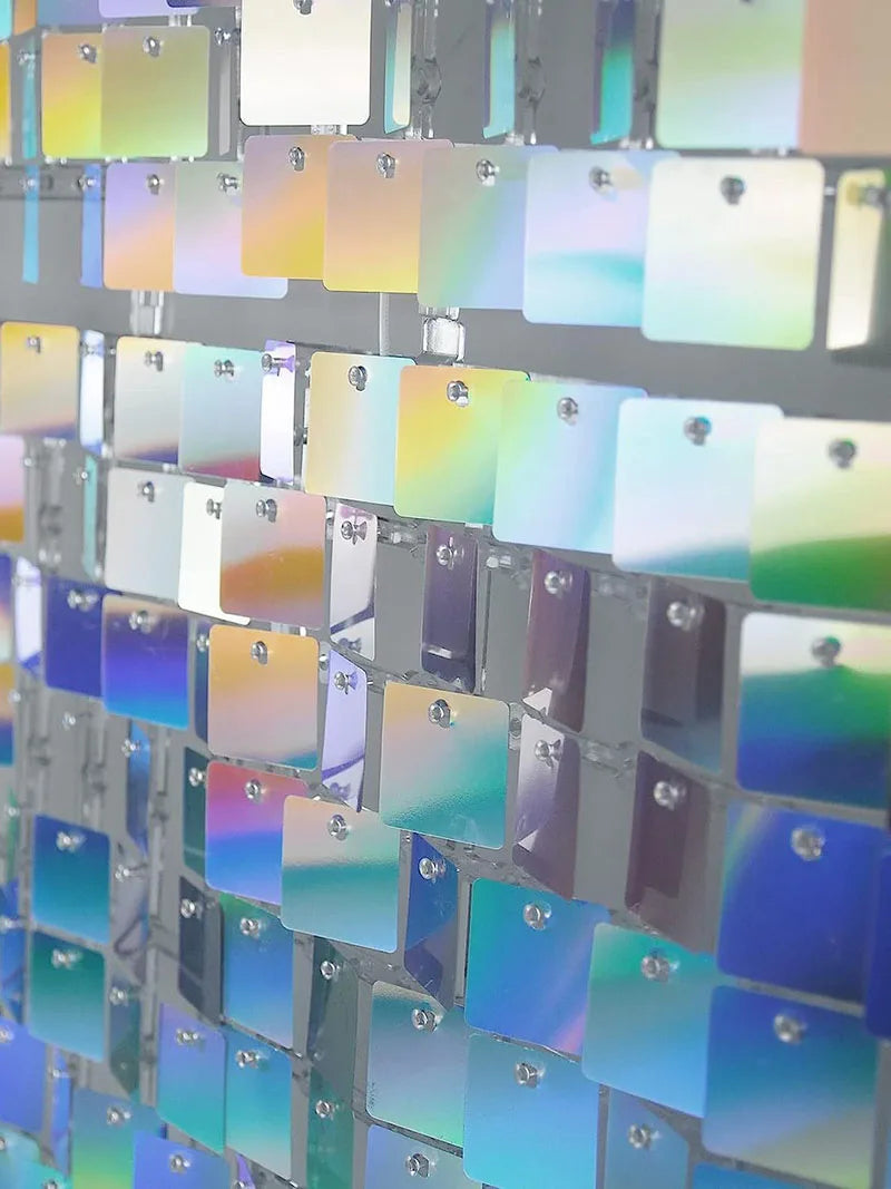 ELMAS 90x180cm Shimmer Wall Backdrops 12Pcs/18Pcs Panels - Al Masam Stationery LLC