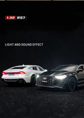 ELMAS Audi RS7 Sportback Diecast Car with Lights & Sound