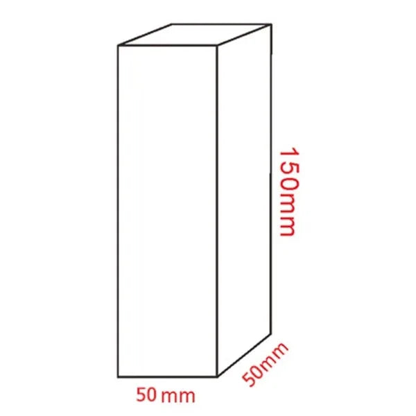 ELMAS Acrylic Plexiglass Square Jewelry Holder Stand - Al Masam Stationery LLC