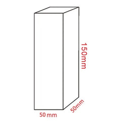 ELMAS Acrylic Plexiglass Square Jewelry Holder Stand - Al Masam Stationery LLC