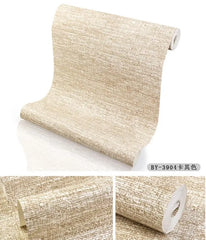 ELMAS Japanese Linen Solid Gray Wallpaper for Living Room - Al Masam Stationery LLC