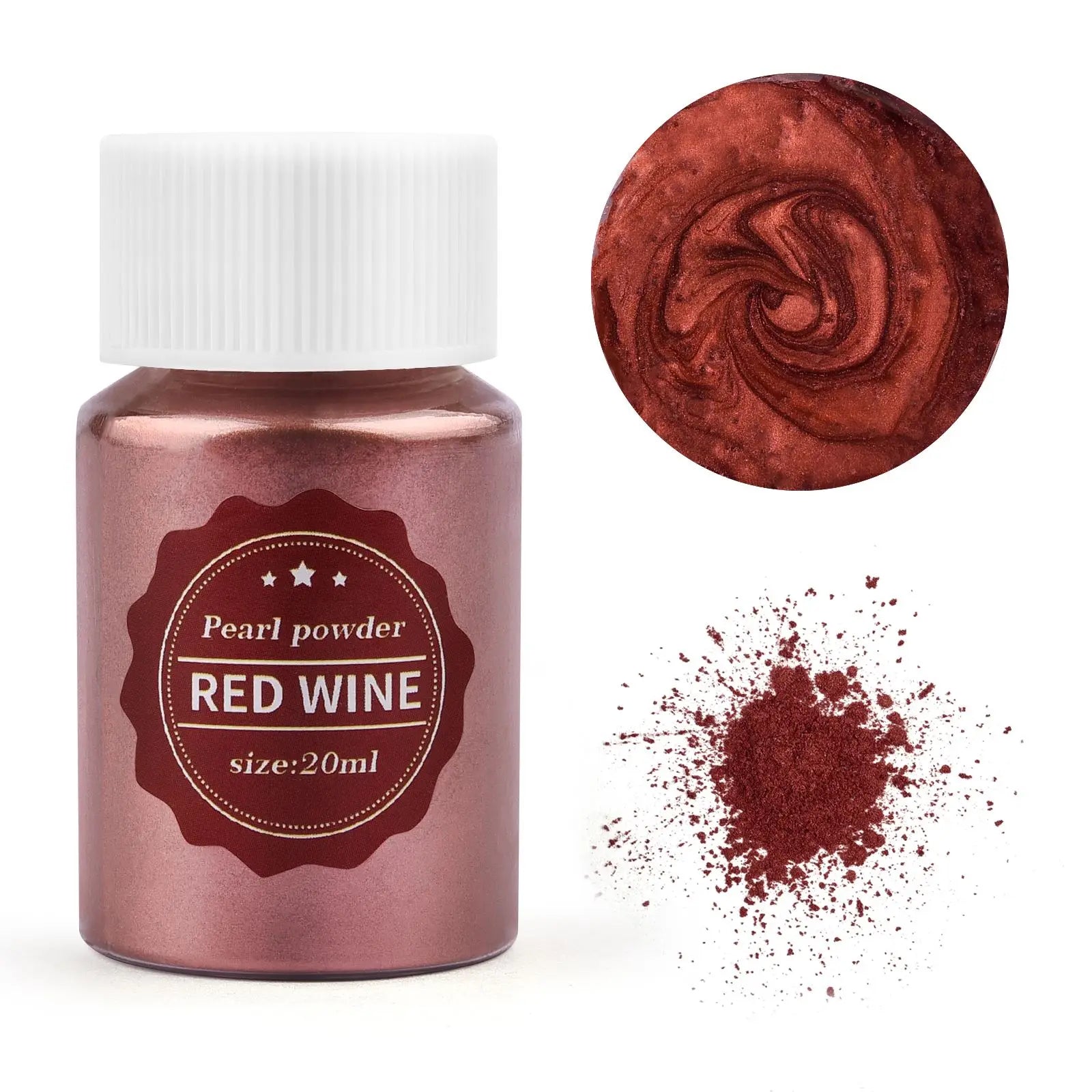 ELMAS 24 Color Mica Pearl Powder for Epoxy & DIY Crafts - Al Masam Stationery LLC