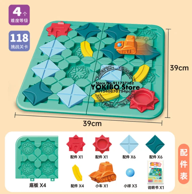 ELMAS Little Red Riding Hood IQ Training Puzzle Game - Al Masam Stationery LLC