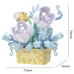 ELMAS Creative Flower Bonsai Building Block Set