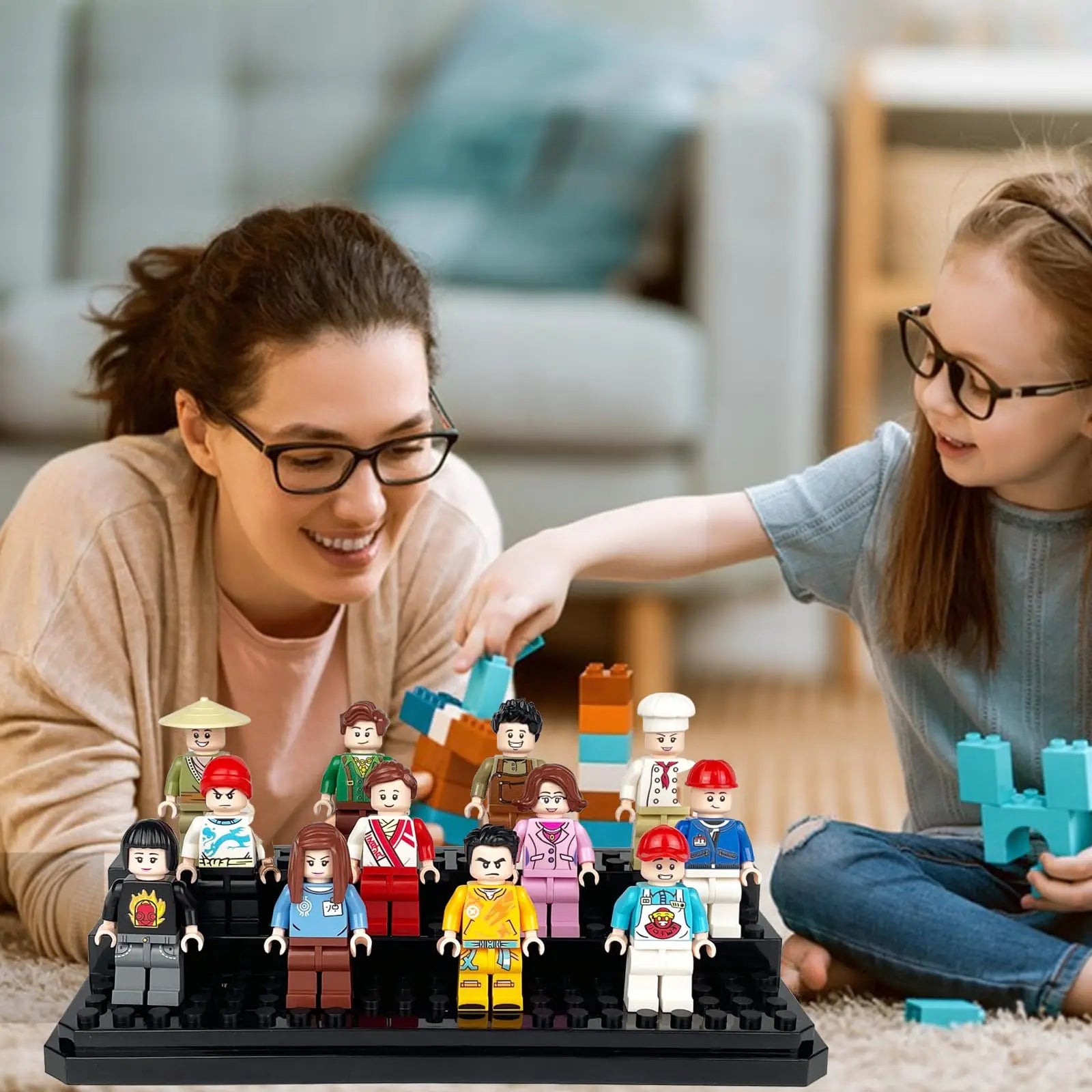 ELMAS Acrylic Minifigures Display Case for Lego Storage - Al Masam Stationery LLC