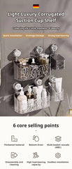 ELMAS Elegant Glacier Pattern Wall-Mounted Storage Rack - Al Masam Stationery LLC