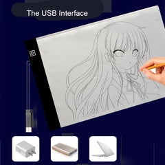 ELMAS Led Drawing Copy Pad Dimmable Animation Toy - Al Masam Stationery LLC