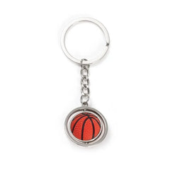 ELMAS Trendy Leather Football Keychain for Sports Lovers