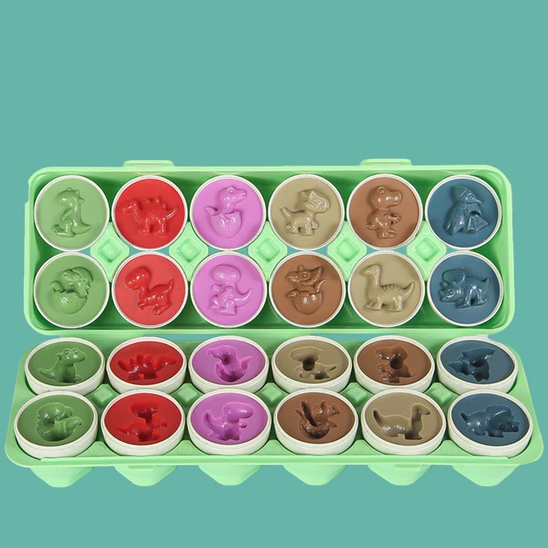 ELMAS Kids Shape Matching Smart Eggs Educational Toy - Al Masam Stationery LLC