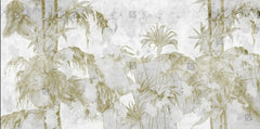 ELMAS Custom French Retro Rainforest Wallpaper Mural - Al Masam Stationery LLC