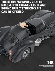 ELMAS 1:18 1989 Batmobile Die-cast Car with Batman Figure - Al Masam Stationery LLC