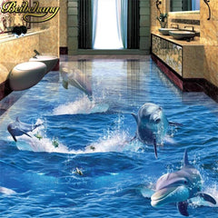 ELMAS Beibehang Custom 3D Non-Slip PVC Floor Sticker - Al Masam Stationery LLC