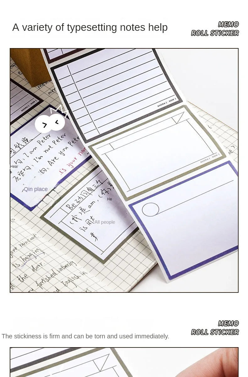 ELMAS 250Sheets Pull-out Sticky Notes Notepad Memo Pad - Al Masam Stationery LLC