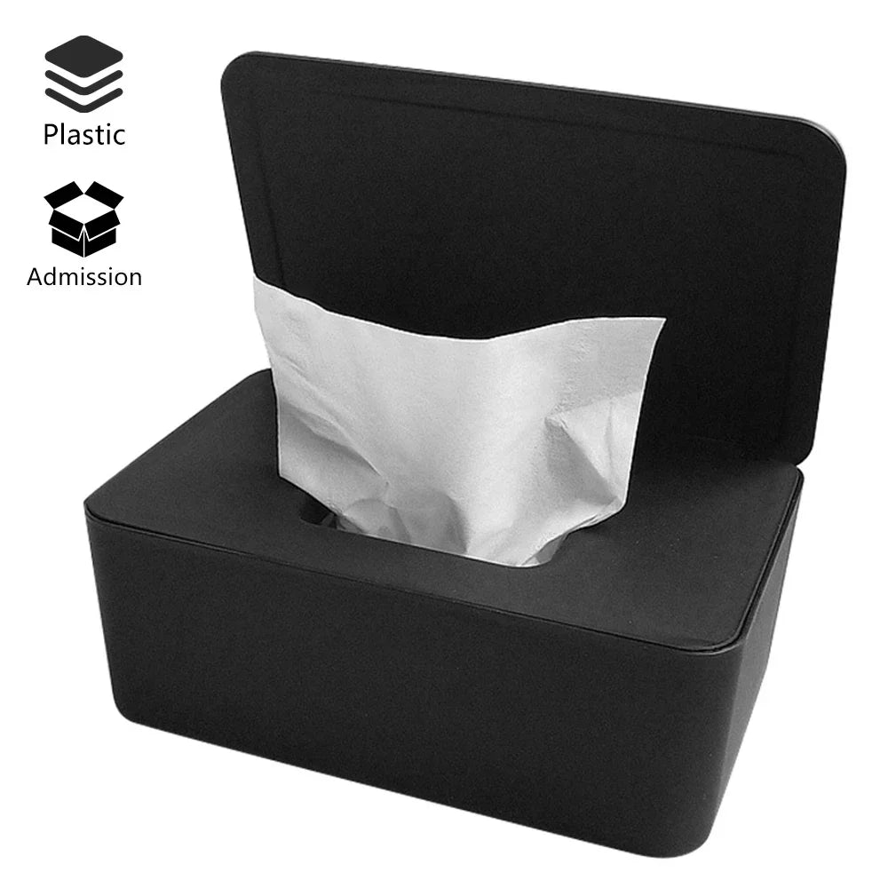 ELMAS Elegant Dustproof Wet Tissue Holder for Home & Car - Al Masam Stationery LLC