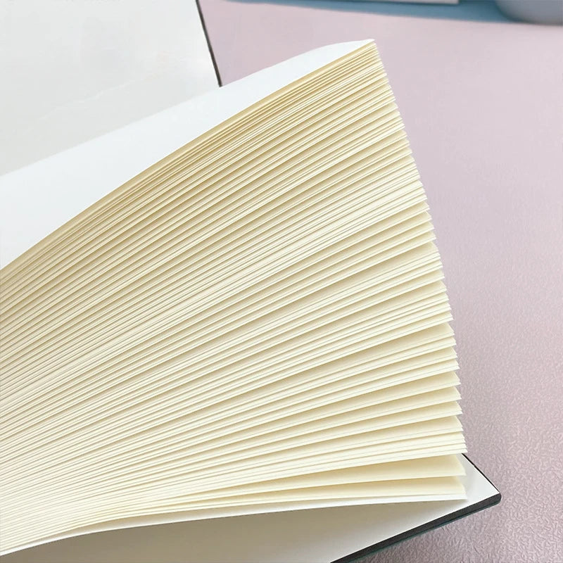 ELMAS A5 Leather Book Skin Notepad for Business Use - Al Masam Stationery LLC