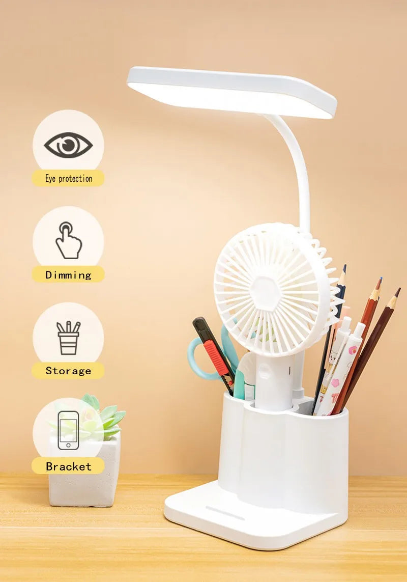 ELMAS LED Desk Lamp - Eye-Caring Night Light for Students - Al Masam Stationery LLC