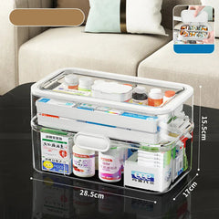ELMAS Ultimate Portable Multi-Layer Storage Box - Al Masam Stationery LLC